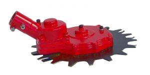 GEAR-BOX nożyce obrotowe z przekładnią kątową do kosy spalinowej Ø26 mm