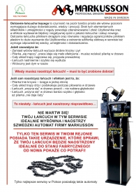 Automatyczna szlifierka do ostrzenia łańcuchów tnących MARKUSSON TRIPLEMATIC